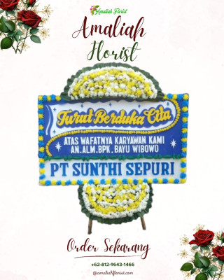 Papan Bunga Duka di Madidir Ure